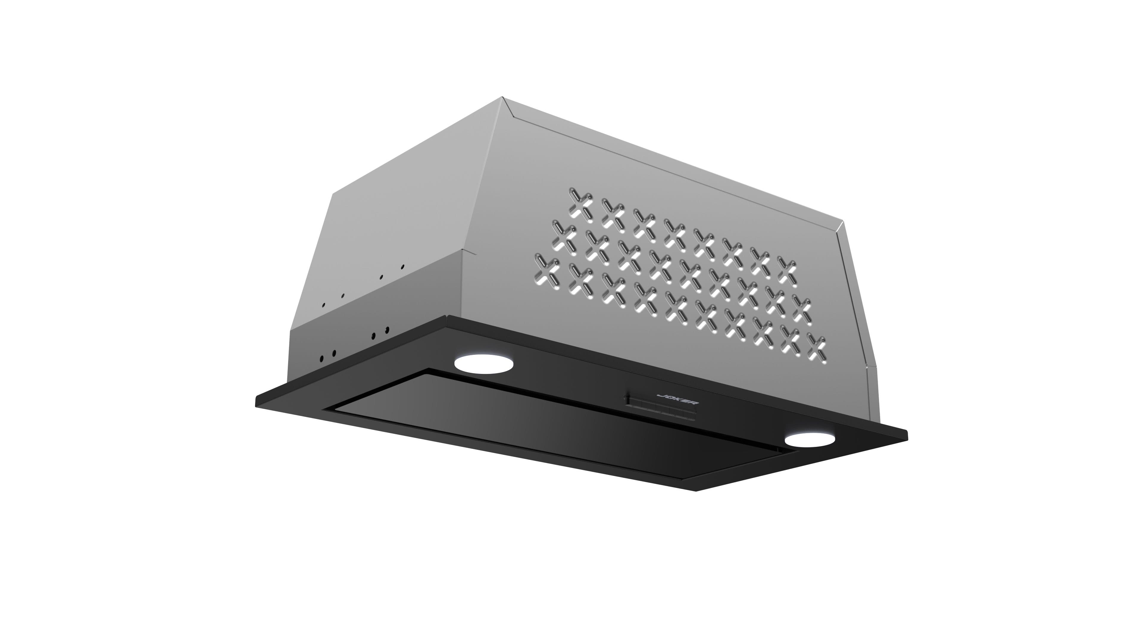Hotte Encastrable Silencieuse 52 cm — Noir