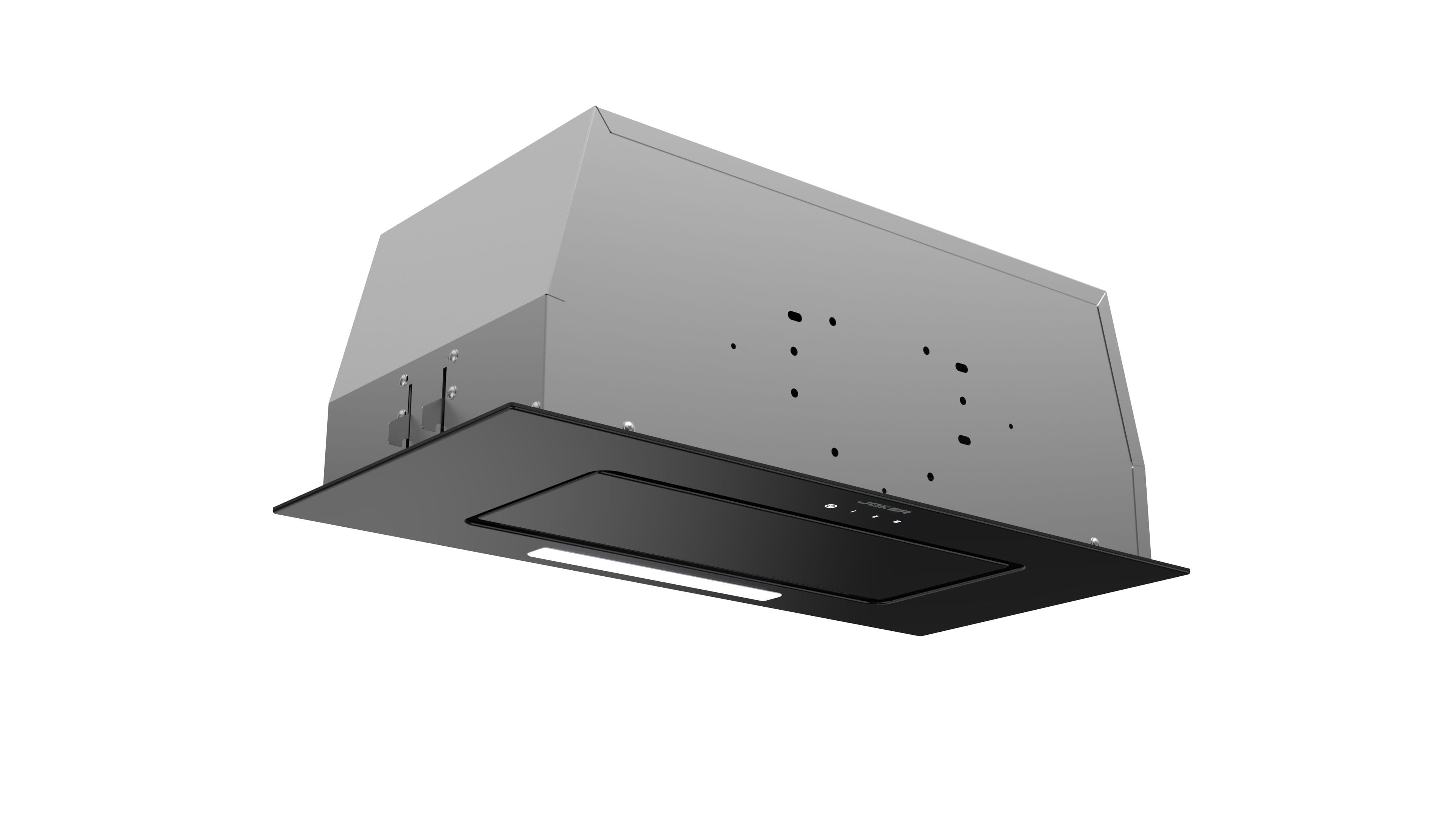 Hotte Encastrable Silencieuse 60 cm — Noir — JH-2660