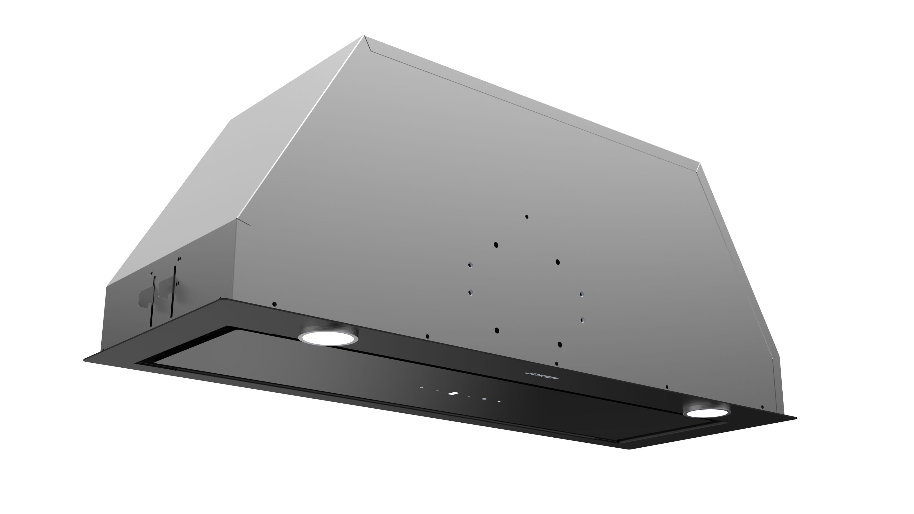 Hotte Encastrable Silencieuse 80 cm — Noir — JH-2680