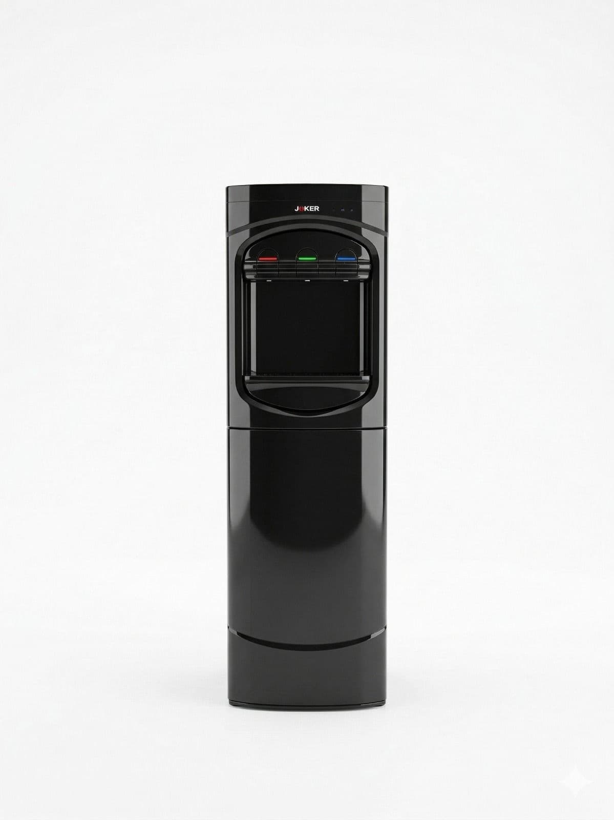 Fontaine à Eau Sur Pied à Chargement Inférieur — Noir — X48BL